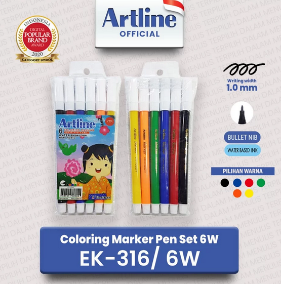 ARTLINE EK-316 MARKER 6/W
