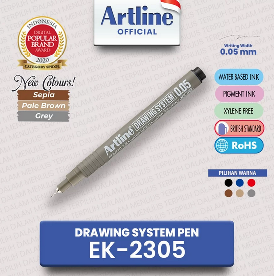 ARTLINE EK-2305 DRAWING PEN BLACK