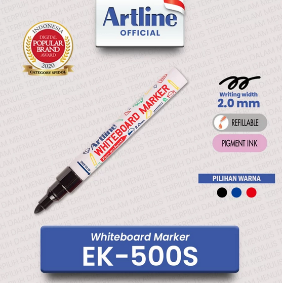 ARTLINE EK-500S W/B MARKER BLACK