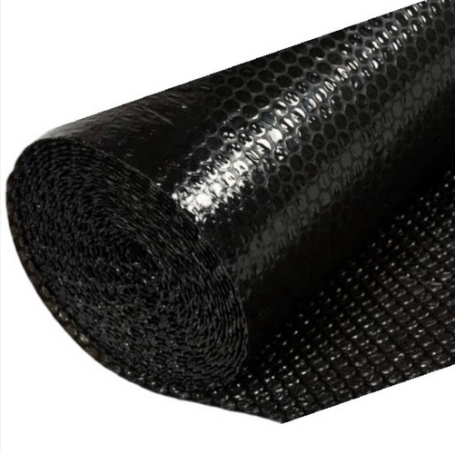 BUBBLE WRAP BLACK 60X50 CM
