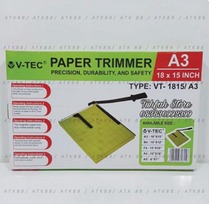 V-TEC PAPER CUTTER 1815 (A3)
