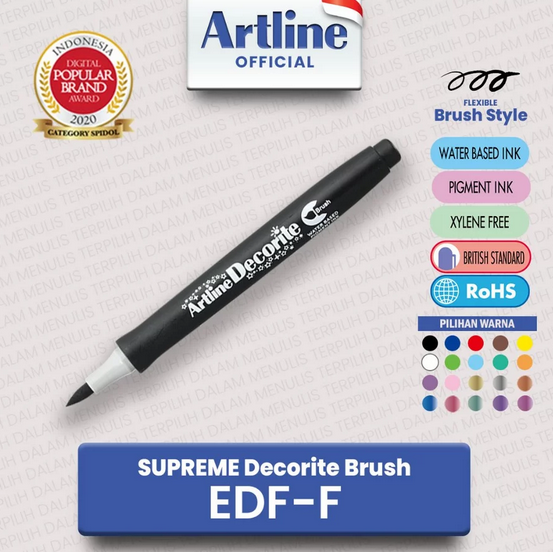 ARTLINE DECORITE EDF-F BLACK