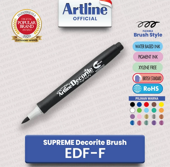 ARTLINE DECORITE EDF-F METALIC GREEN