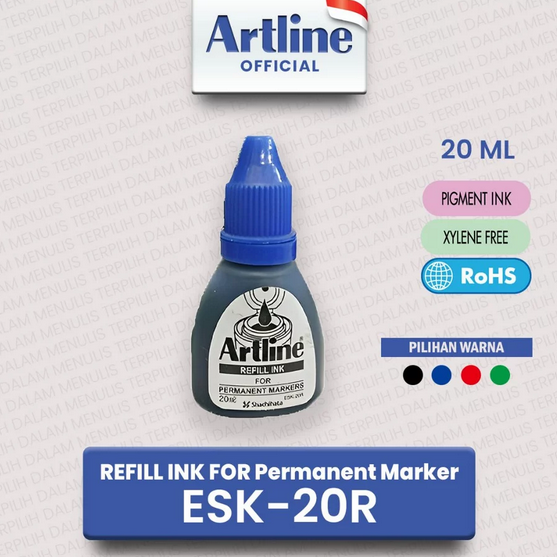 ARTLINE ESK-20R PERMANENT INK BLACK