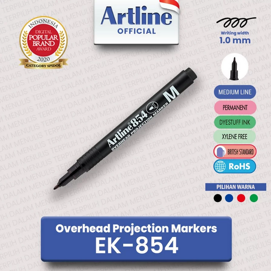 ARTLINE EK-854 OHP MARKER BLACK