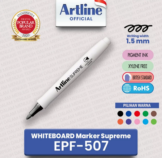 ARTLINE EPF-507 SUPREME W/B RED