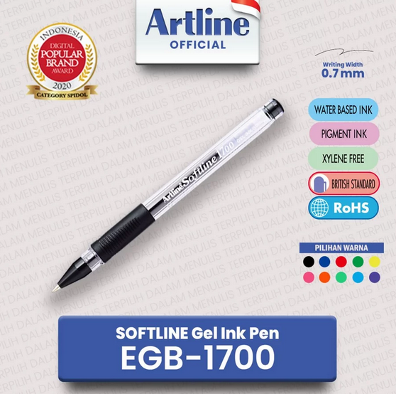 ARTLINE EGB-1700 PENA SOFTLINE BLUE
