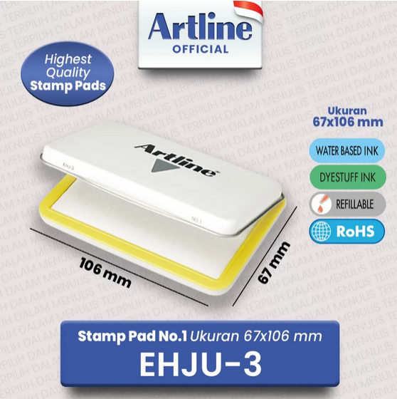 ARTLINE EHJU-3 STAMP PAD NO.1