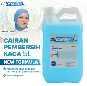 SEBERSIH CAIRAN PEMBERSIH KACA 5L