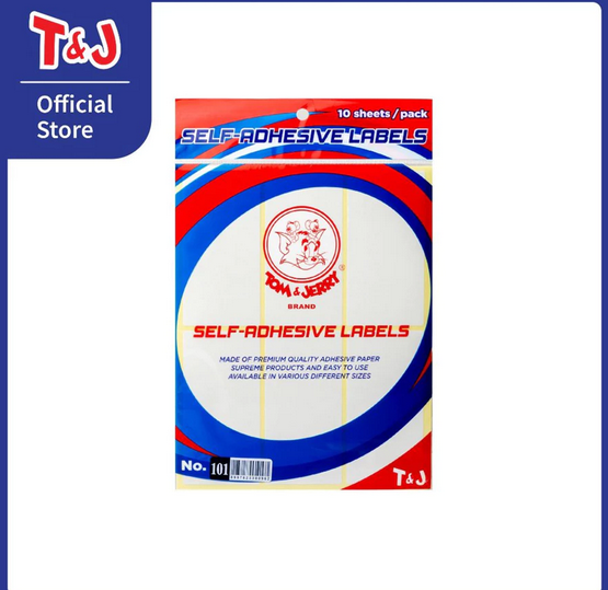 TOM AND JERRY LABEL 101
