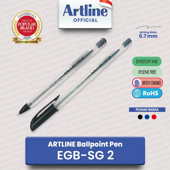 ARTLINE EGB-SG2 BALLPOINT BLUE