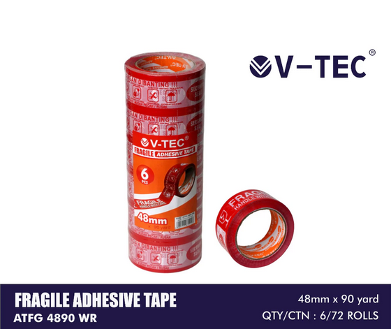 V-TEC FRAGILE 48MM X 90YD (ATFG4890WRM)